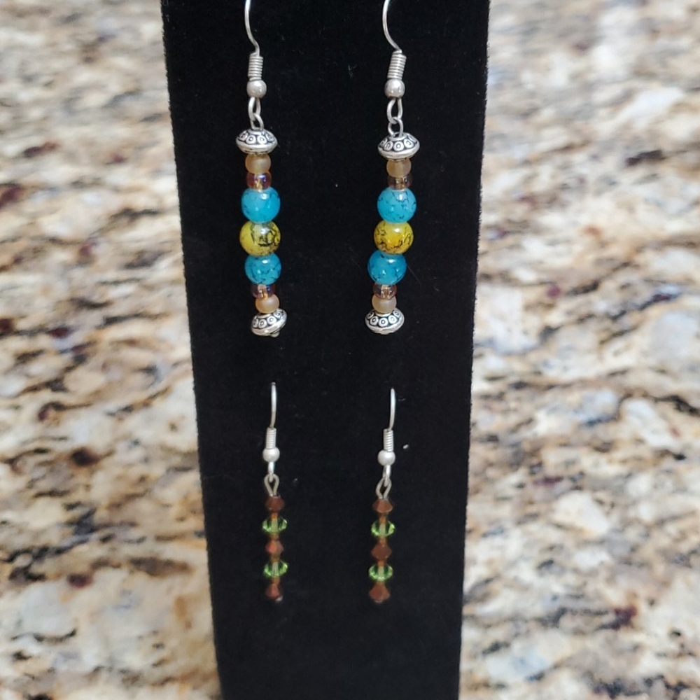 $10 or 3 for $20 (with Free Shipping) Set of Handmade Earrings